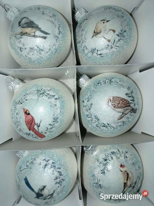 Bombki choinkowe szklane Krosno