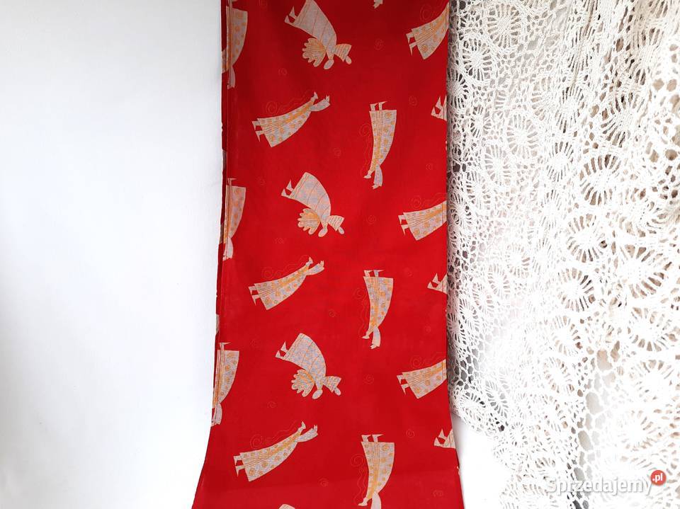 Firanka świąteczna Panel świąteczny 2 sztuki Wyposażenie wnętrz łódzkie Łódź