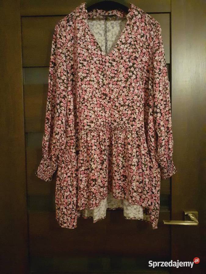 tunika sukienka bluzka w kwiaty M Gdańsk