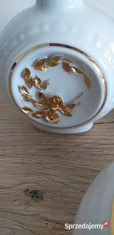 Porcelanowe pojemniczki prl Przedbórz