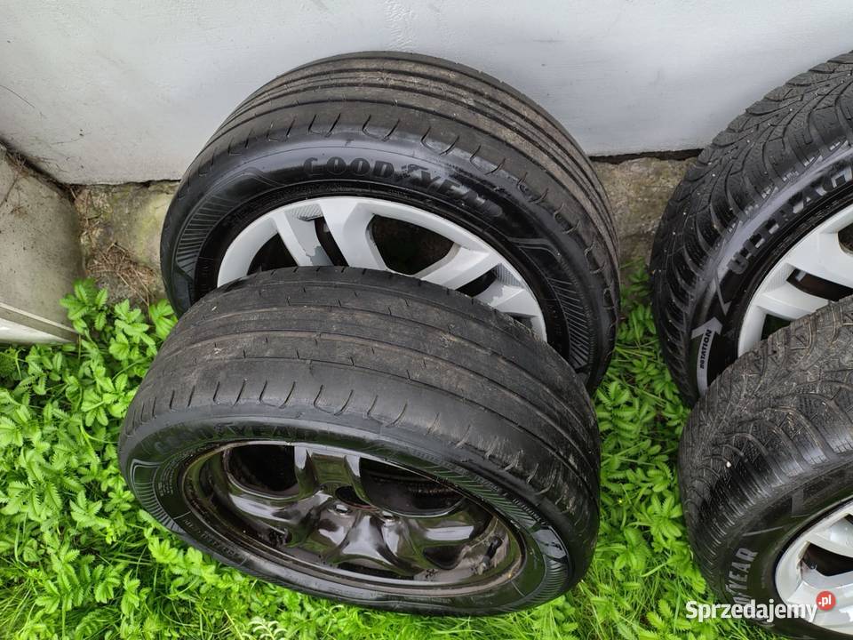 4 Koła felgi strukturalne 16 3 kołpaki wielkopolskie Krotoszyn