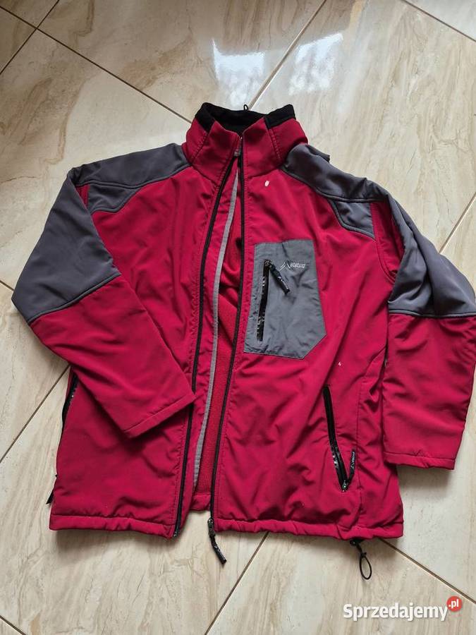 Bluza softshell czerwono szara XL 42 stedind Moda i Styl Nienowice