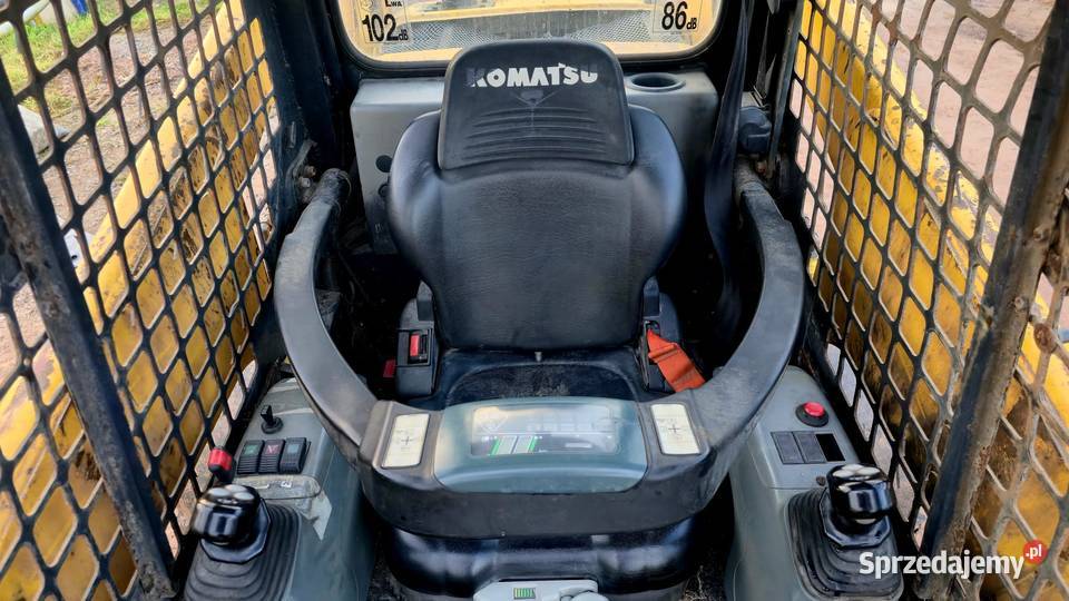 Komatsu sk1020 ładowarka burtowa pod mulczer do Żerdź sprzedam