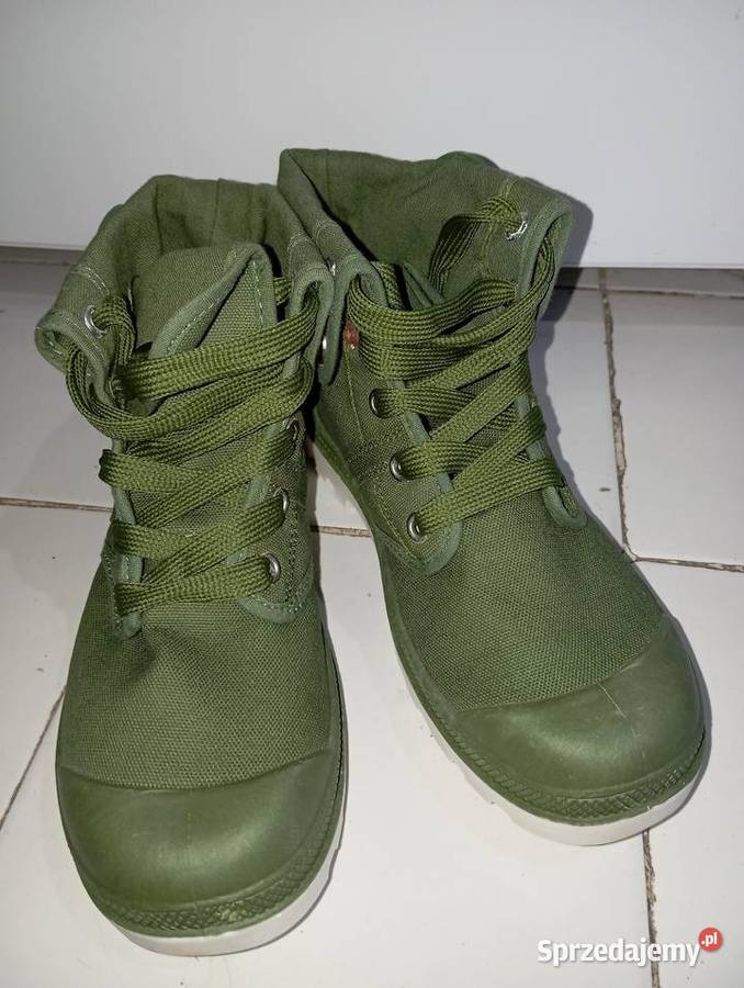 ZIELONE Buty TRAPERY 37 Nowe inna Moda i Styl Warszawa sprzedam