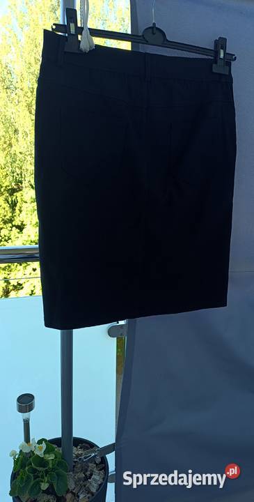 Nowa czarna jeansowa mocno rozciągliwa spódnica Radzyń Podlaski