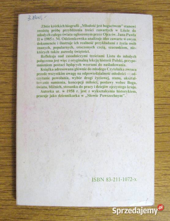 Małgorzata Odziemkowska Młodość jest bogactwem Parczew