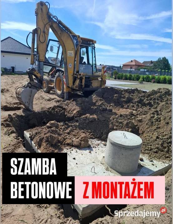 Szambo Betonowe Szamba Zbiornik z montażem 8m3 Stryków