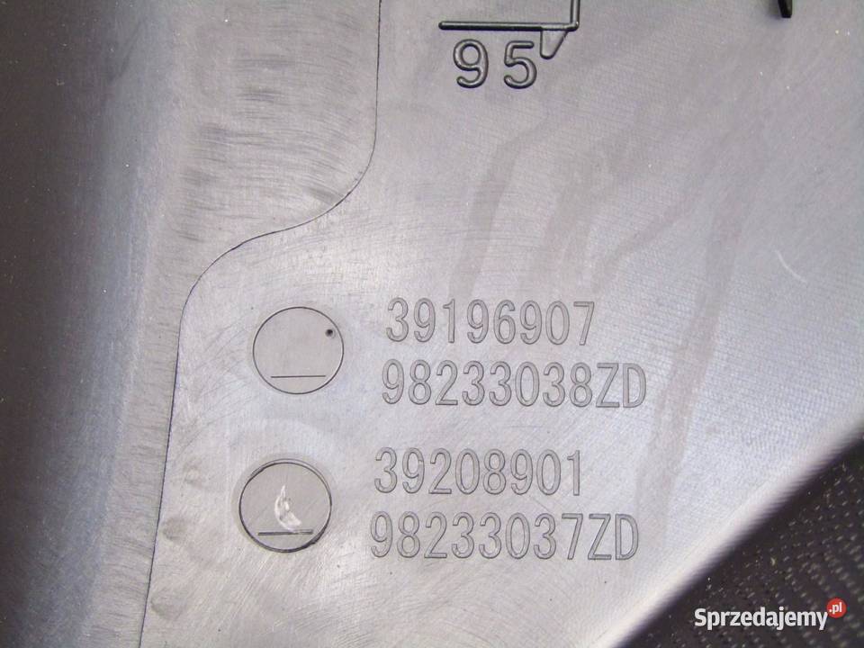 OSŁONA POSZYCIE SŁUPKA LEWA LEWY TYŁ OPEL CORSA