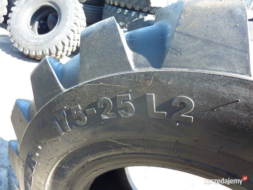 Opona nieużywana przemysłowa 17525 175R25 Opony Zaścianki sprzedam