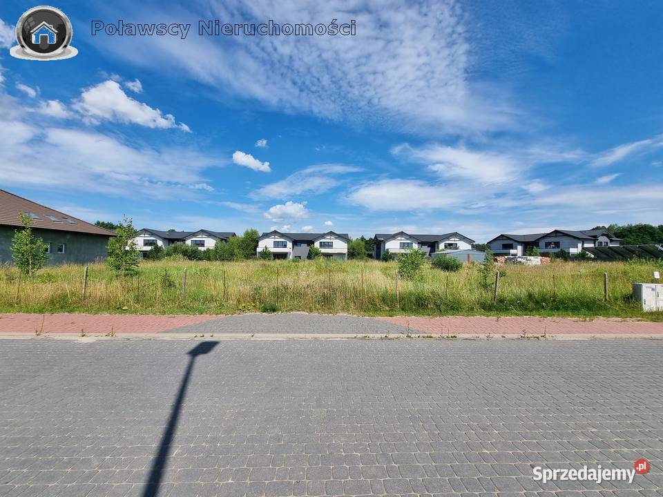 Działka morzem 1071 m2 Bydlino Bursztynowa 1071m2