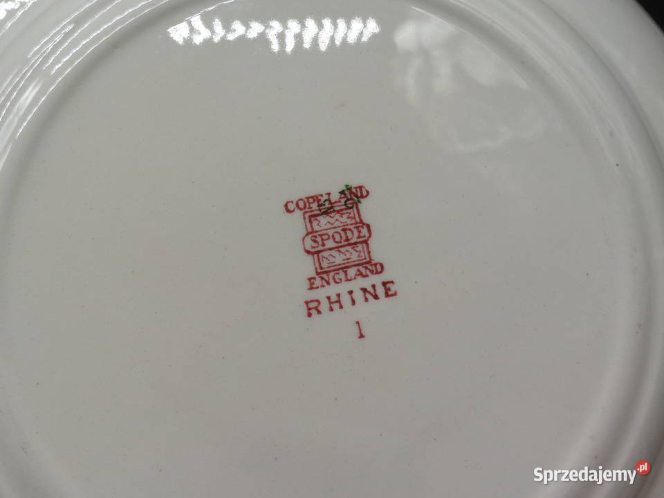 Zestaw śniadaniowy Rhine Ren Copeland Spode Raszków