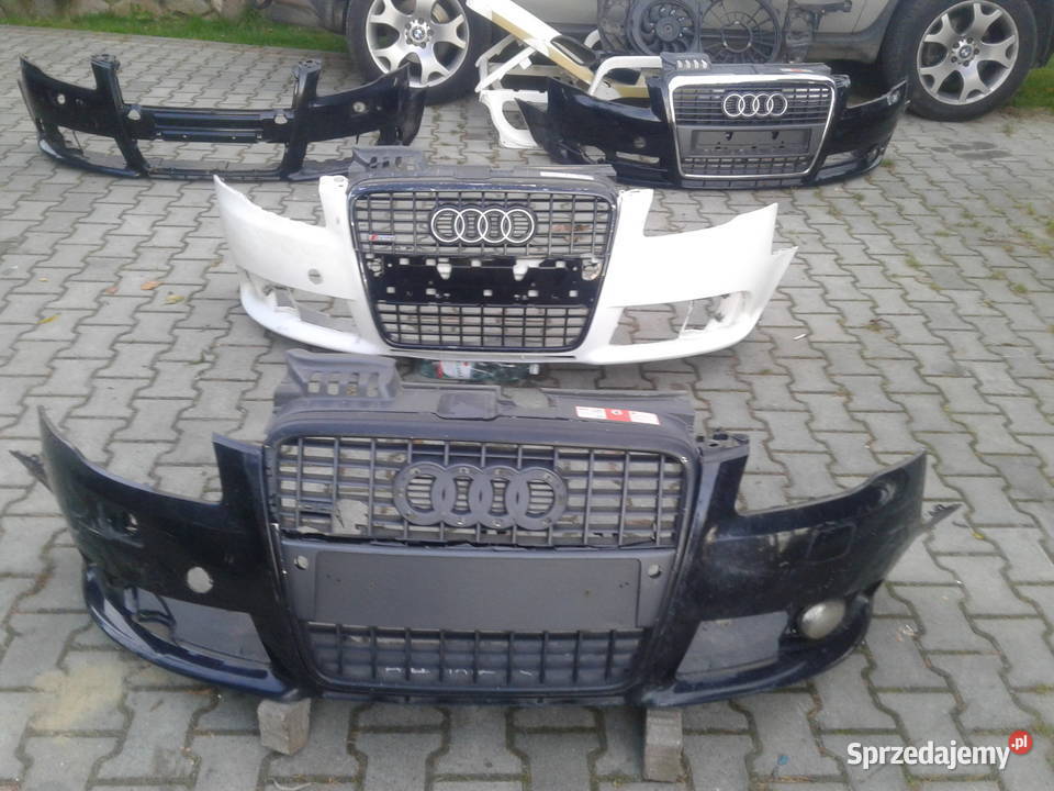 Zderzak Przód Gril SLine pod Xenon Grill Audi A4 Skawina