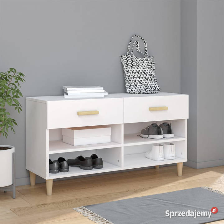 Szafka na buty biała 102x35x55 materiał Warszawa sprzedam