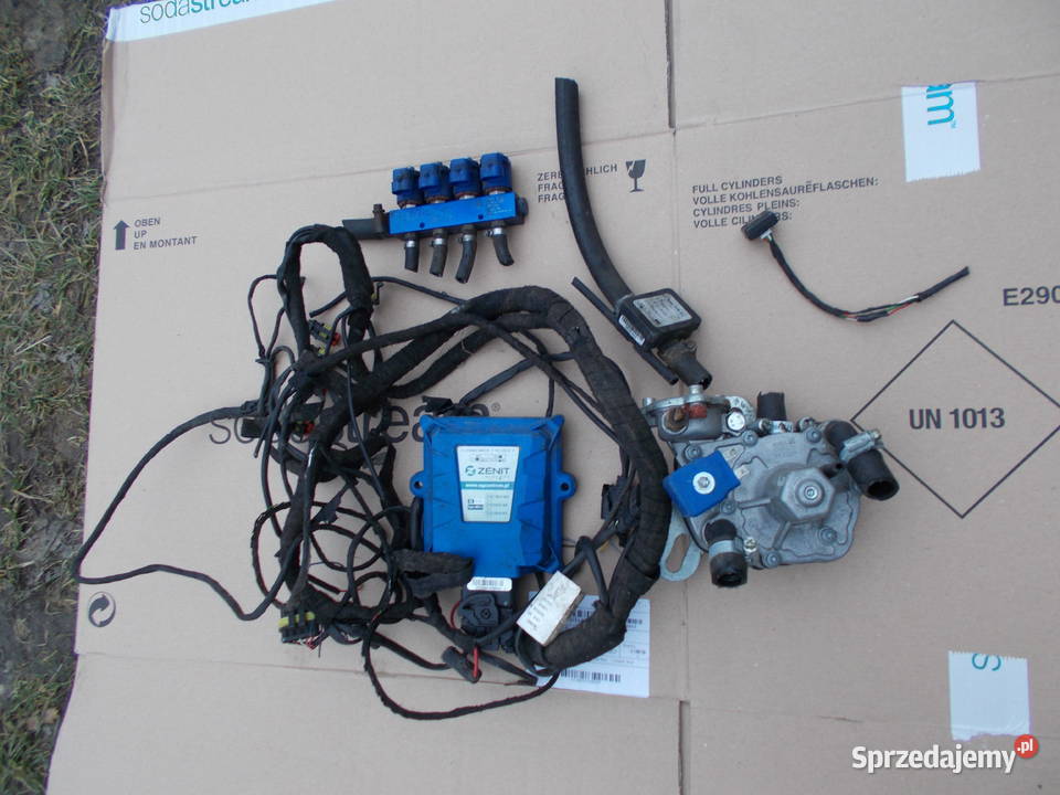 instalacja gazowa sekwencja LPG ZENIT BLUE BOX