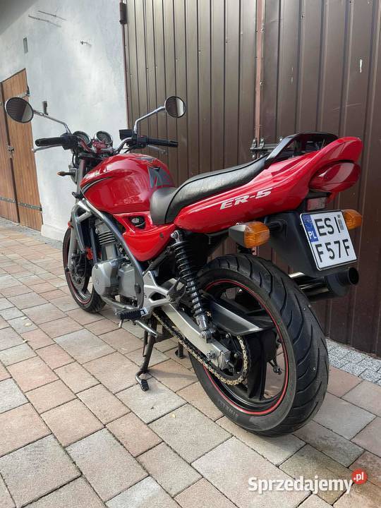 Kawasaki ER5 A2 35kw Stan 33400km Poprężniki