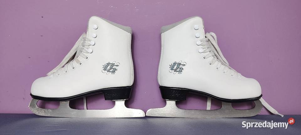 Łyżwy CCM dziecięce figurowe w super stanie 34 małopolskie Jasień