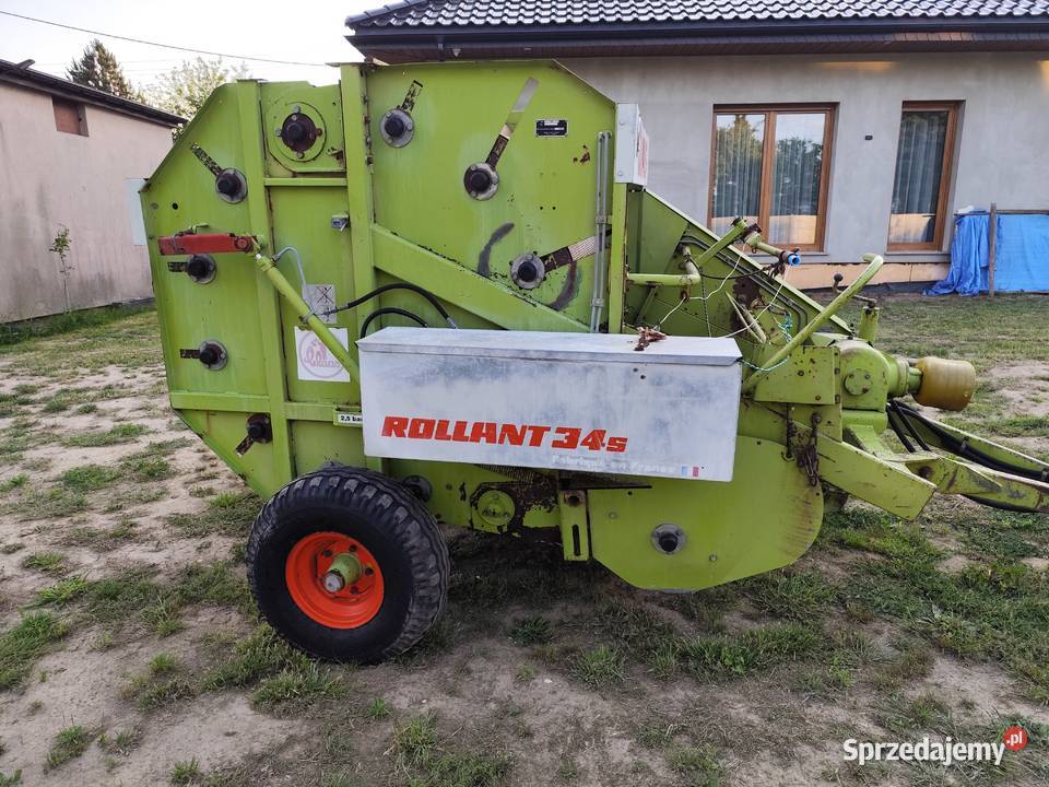 Prasa Claas Rollant 34s balot 90x120 Claas śląskie Konopiska