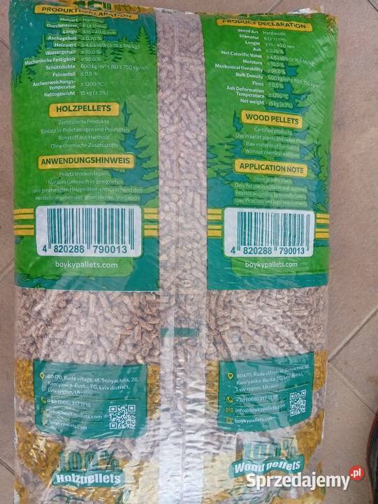 Pellet Holzpellets a1 Rząśnia