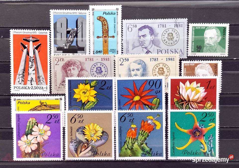 L Znaczki polskie 1981 kwartał IV Leźnica Wielka-Osiedle sprzedam