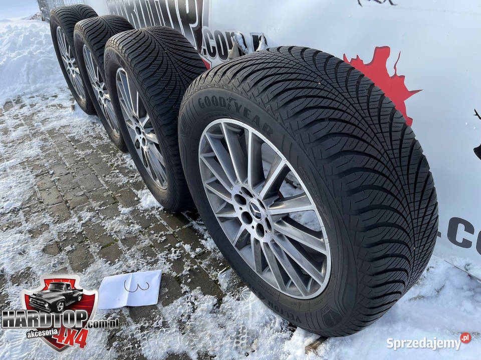 MERCEDES X Opony Felgi Komplet Goodyear Vector 4 Koła i felgi Pasłęk