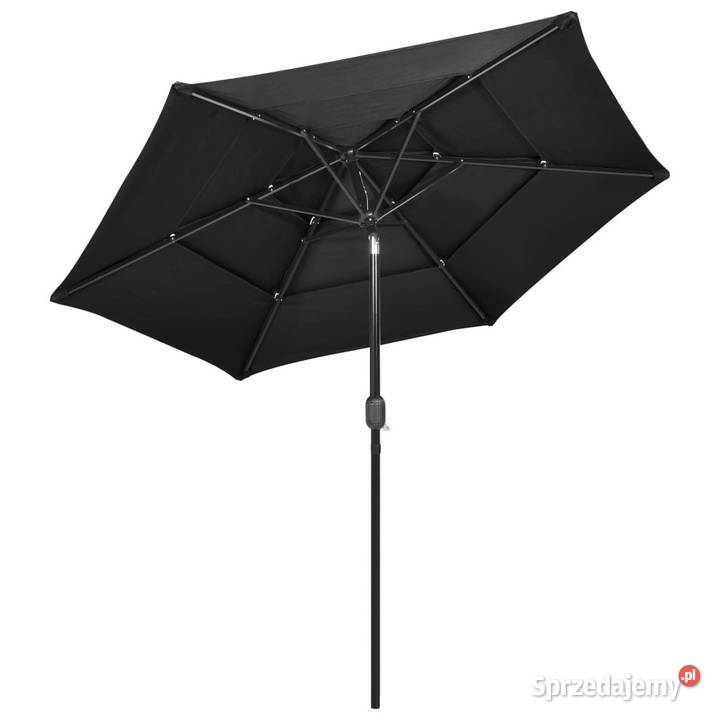 3poziomowy parasol na aluminiowym słupku Warszawa