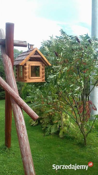 piękny duży karmnik Zubrzyca Górna