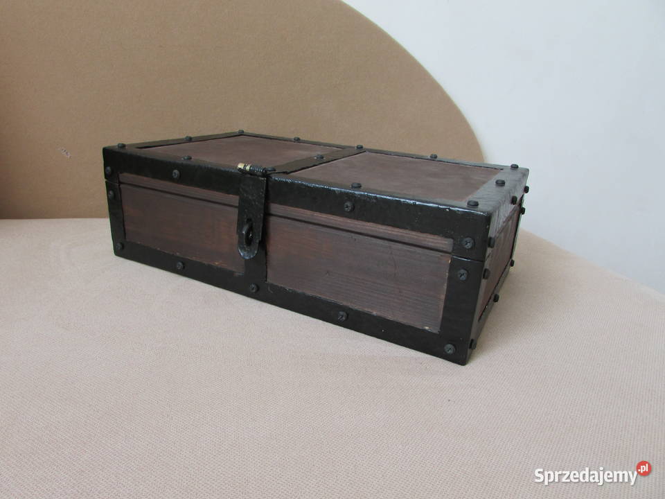 skrzynia drewniana skrzynka rękodzieło małopolskie Kraków