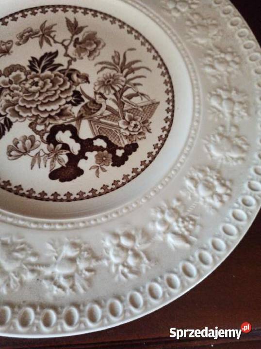 Patera WESLLEY Made in England Reliefy Kolor Gdańsk