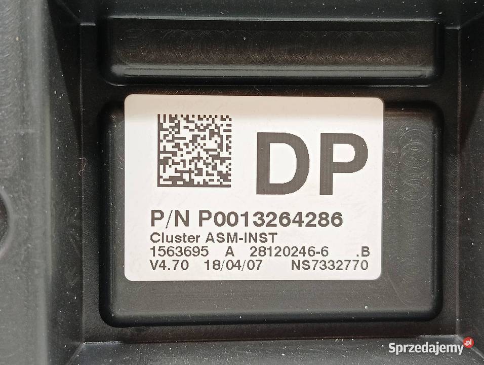 LICZNIK EU 1303304 13 CDTI Opel Corsa IV