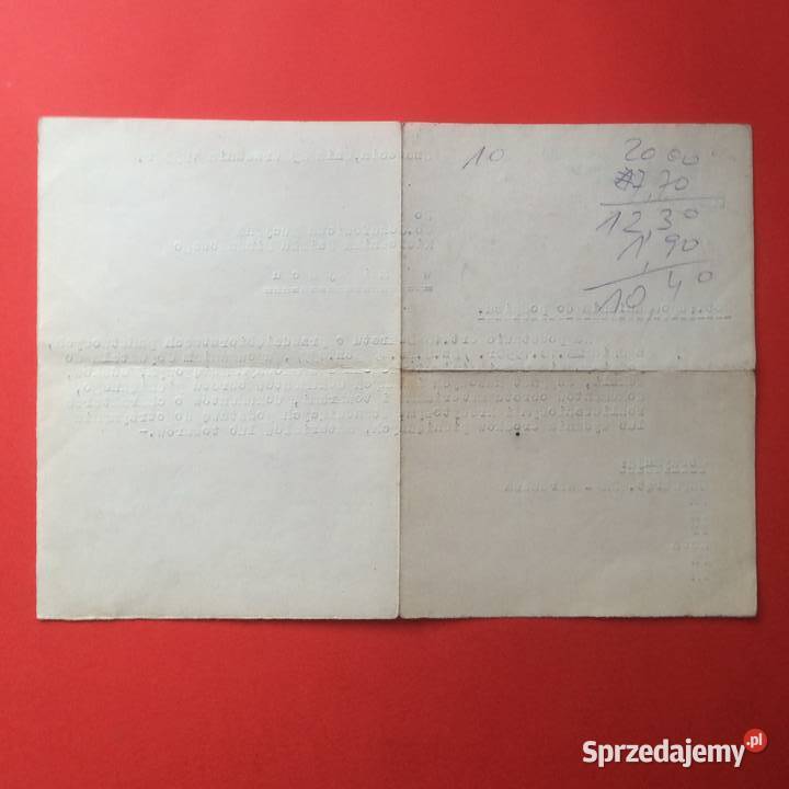 1661 Pismo Upoważniające Do Podpisów Józefowicz Antykwariat Szczecin