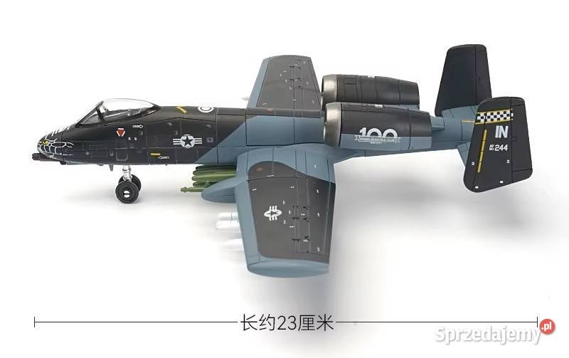 Samolot A10 Thunderbolt 172 Diecast Milanówek