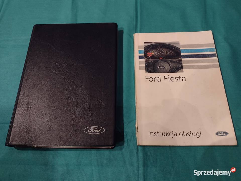 FORD FIESTA Instrukcja Obsługi książka Serwisowa