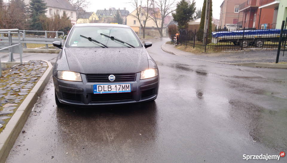 Fiat Stilo 3D 19 JTD skórzana tapicerka Lubań