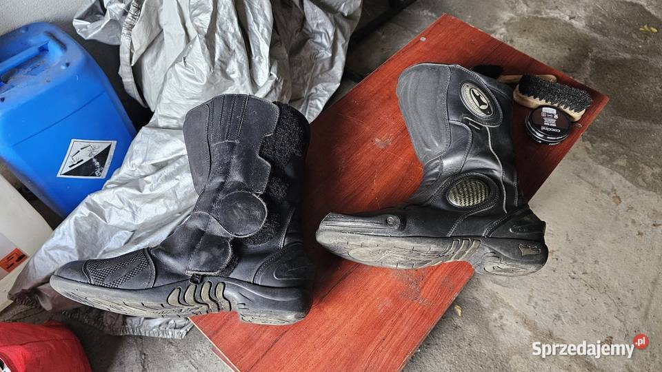 Buty motocyklowe 44 Części i akcesoria motocyklowe śląskie Bytom sprzedam