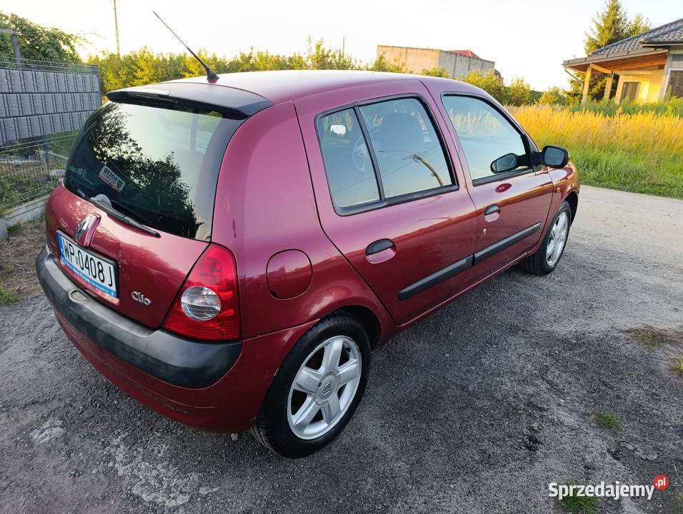 Renault Clio 12 benz KLIMA 5d sprawny mazowieckie Grójec