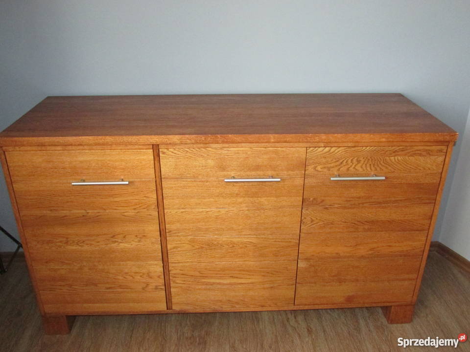 Szafa komandor garderoba duża lite drewno dębowe Rawicz