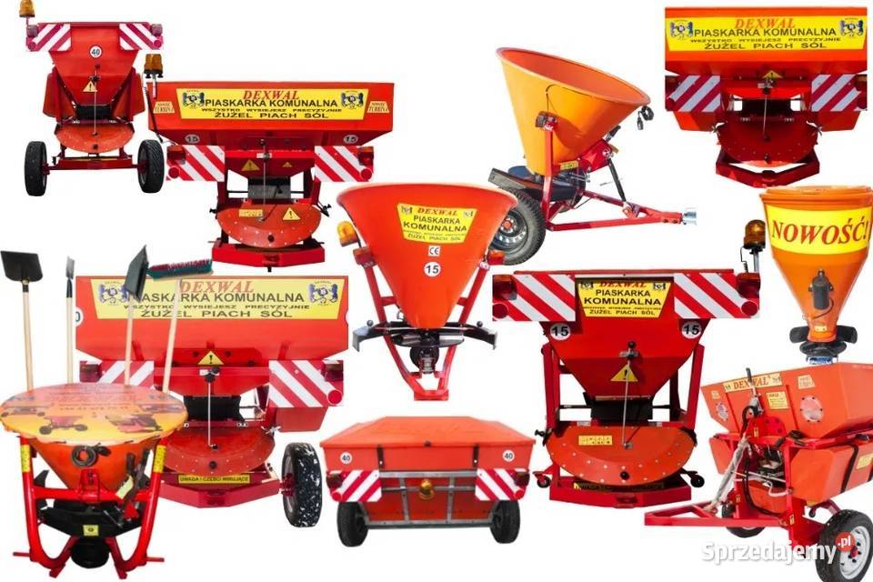 Solarka DEXWAL SALTDROG 100l zawieszana lejowa nieuszkodzony Tarnogród