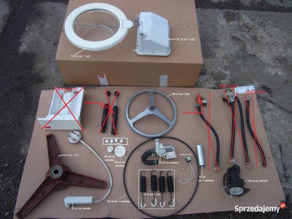 części z pralki Polar Gracja Gliwice