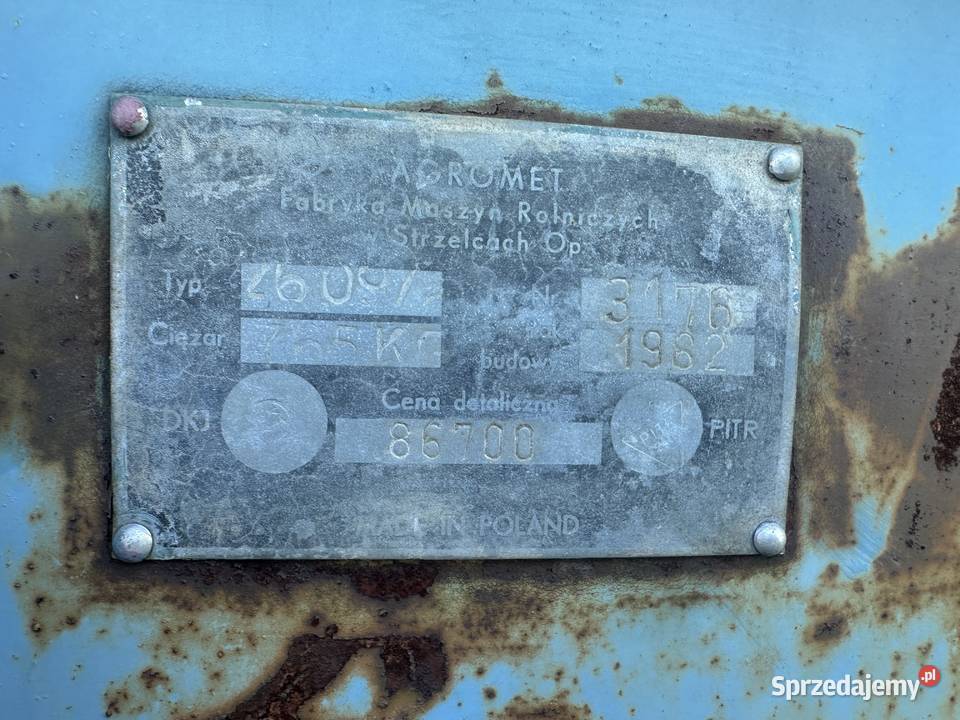 Kopaczka dwurzędowa do ziemniaków AGROMET Kucębów sprzedam