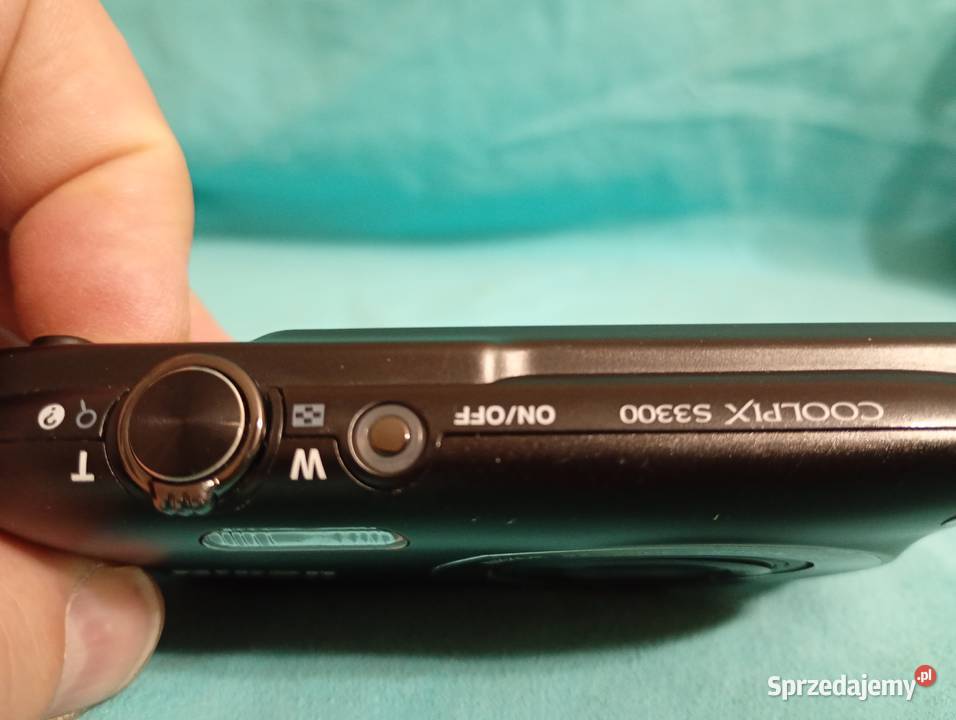 Czarny Nikon Coolpix S 3300 Każdy go chce mieć