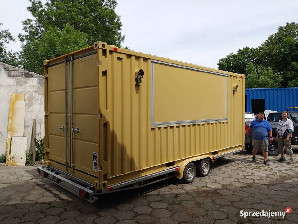 Przyczepa gastronomiczna food truck na podwoziu sprzedam
