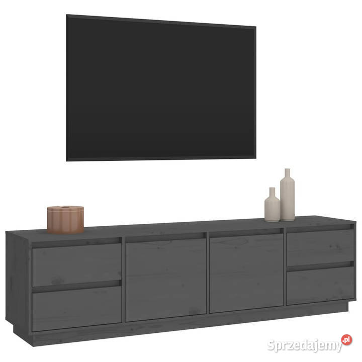 Szafka pod telewizor szara 176x37x475 lite Warszawa