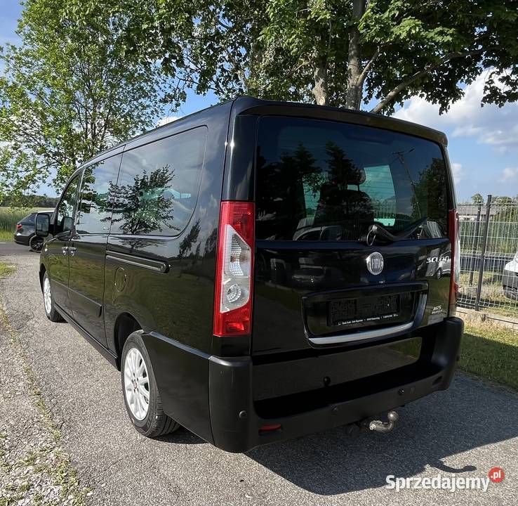 Fiat Scudo Long 2011 9 osobowy 165 Skóra Klima Poddębice