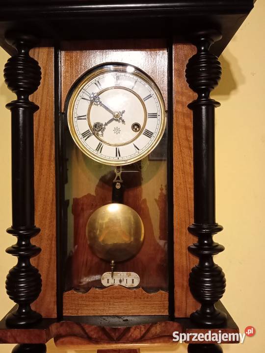 Stary zegar wiszący z sygnaturą Junghansa Olsztyn sprzedam