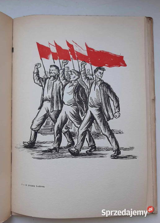 O Polskę Ludową 1952 Zbiór wierszy i pieśni z Łódź