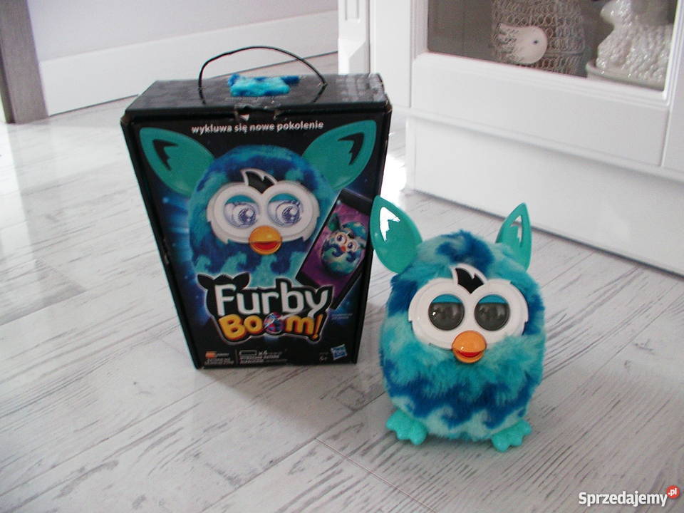 Furby Boom A4338 Niebieskie Fale MÓWI POL Gryfino