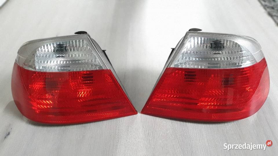 Lampy tył BMW e46 Coupe 9806 8 384 843 8 384 844 wielkopolskie Lusowo