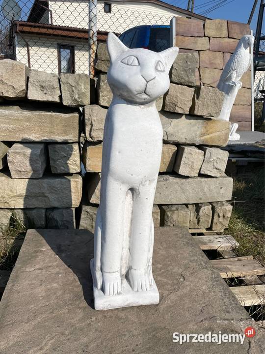 KOT EGIPSKI Rzeźba Ogrodowa Figurka Betonowa