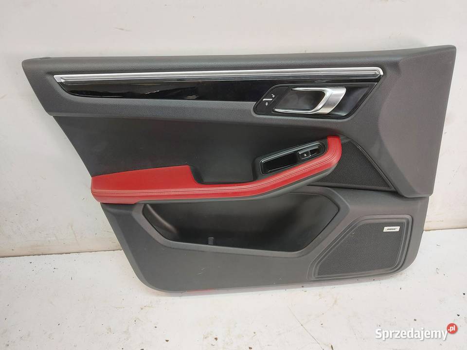 PORSCHE MACAN S 95B Tapicerka boczek drzwi przód