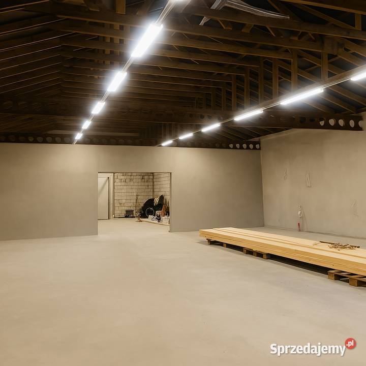Hala magazyn SPRZEDAM 360m2 Grzybów